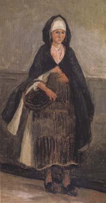 Jean Baptiste Camille  Corot Femme de Pecheur de Dieppe (mk11) Germany oil painting art